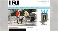 Desktop Screenshot of iriproducts.com